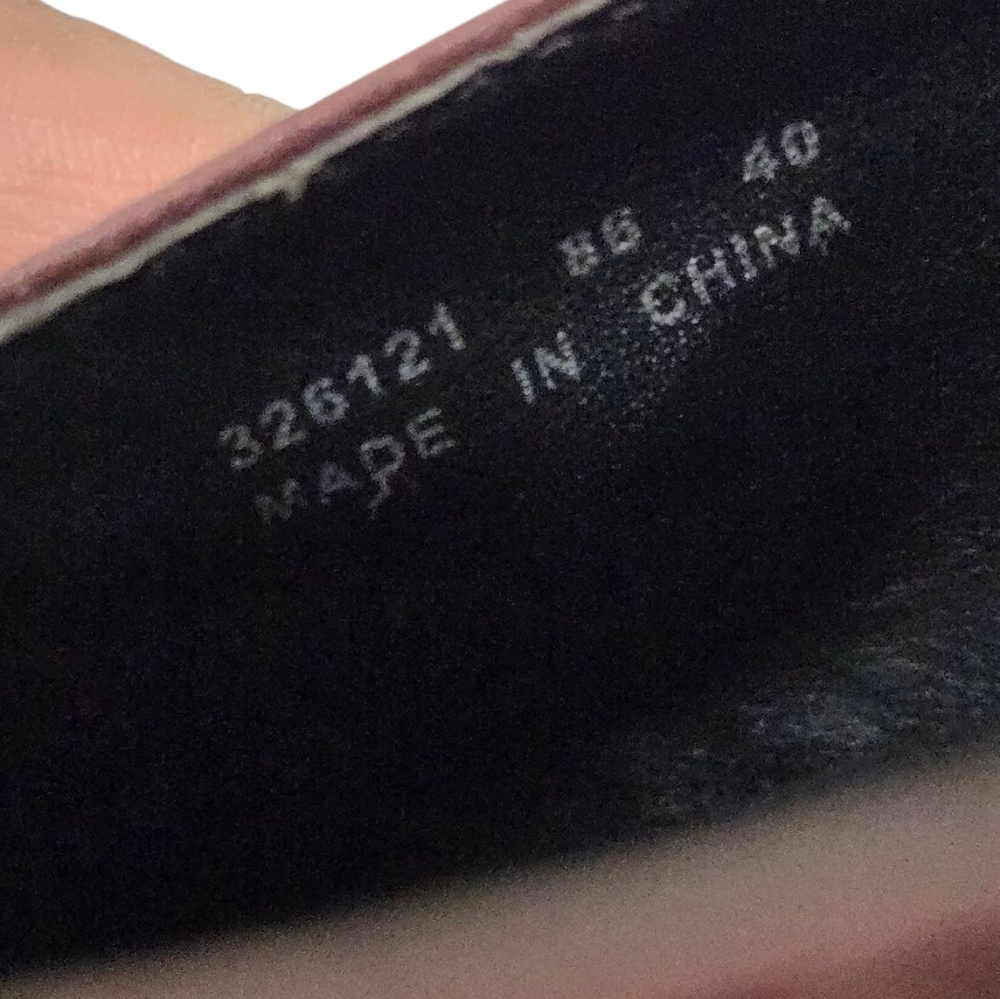 Ecco Brown Leather Ankle Strap Mary Jane Shoes - Picture 12 of 13